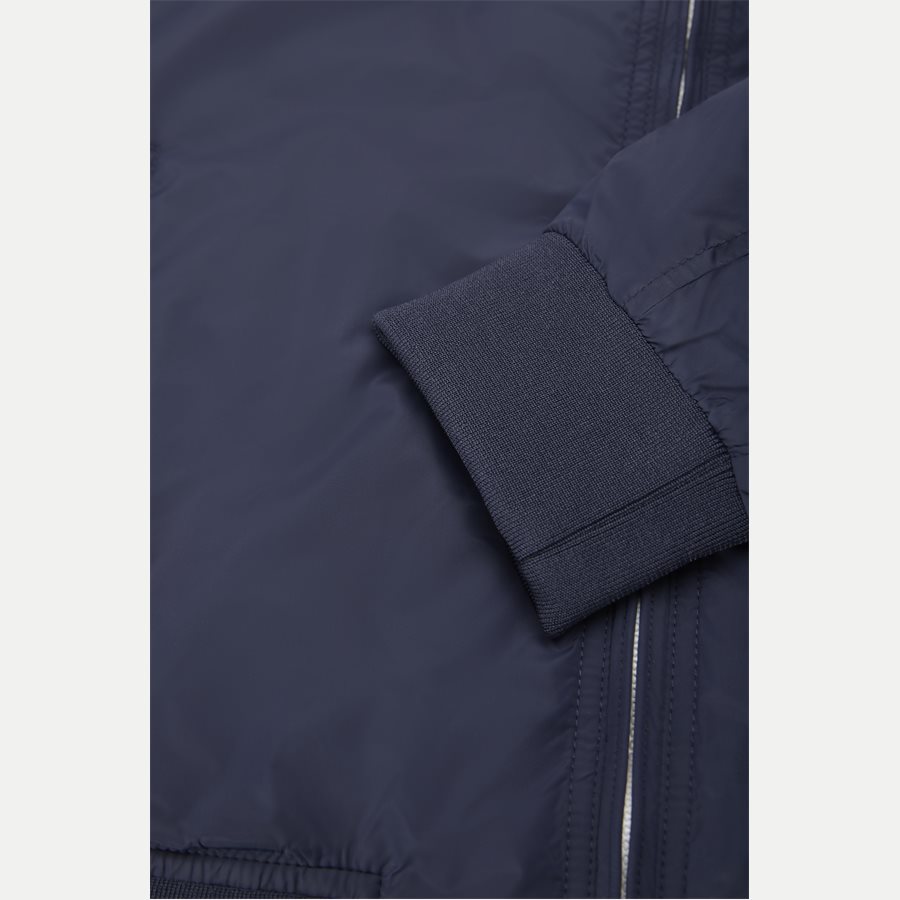 NYLON RIB BOMBER - Rib Bomber Jacket - Jakker - Regular - NAVY - 6