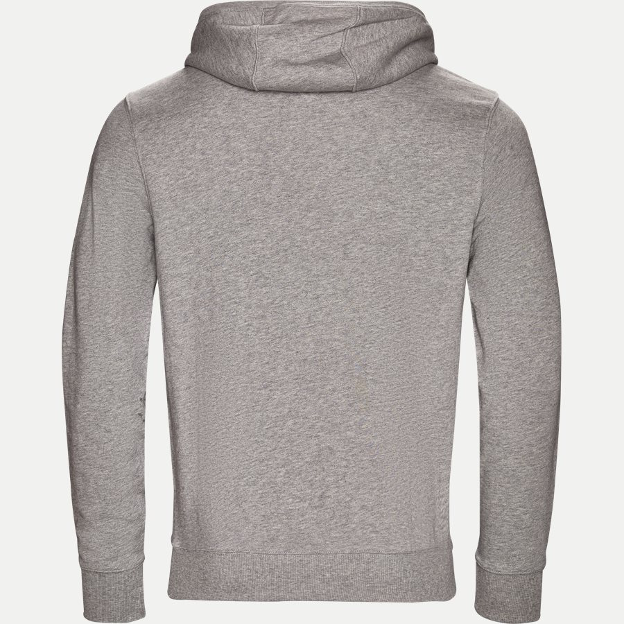 TOMMY CHEST LOGO HOODY - Chest Logo Hoody - Sweatshirts - Regular - GRÅ - 2