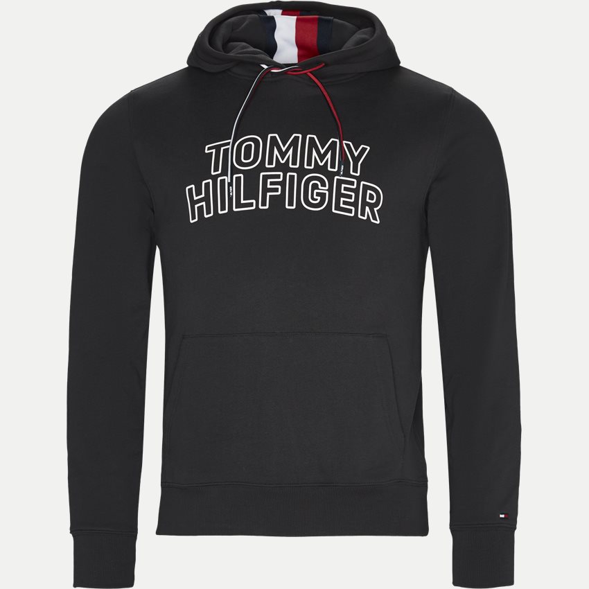 Tommy Hilfiger Sweatshirts TOMMY CHEST LOGO HOODY SORT