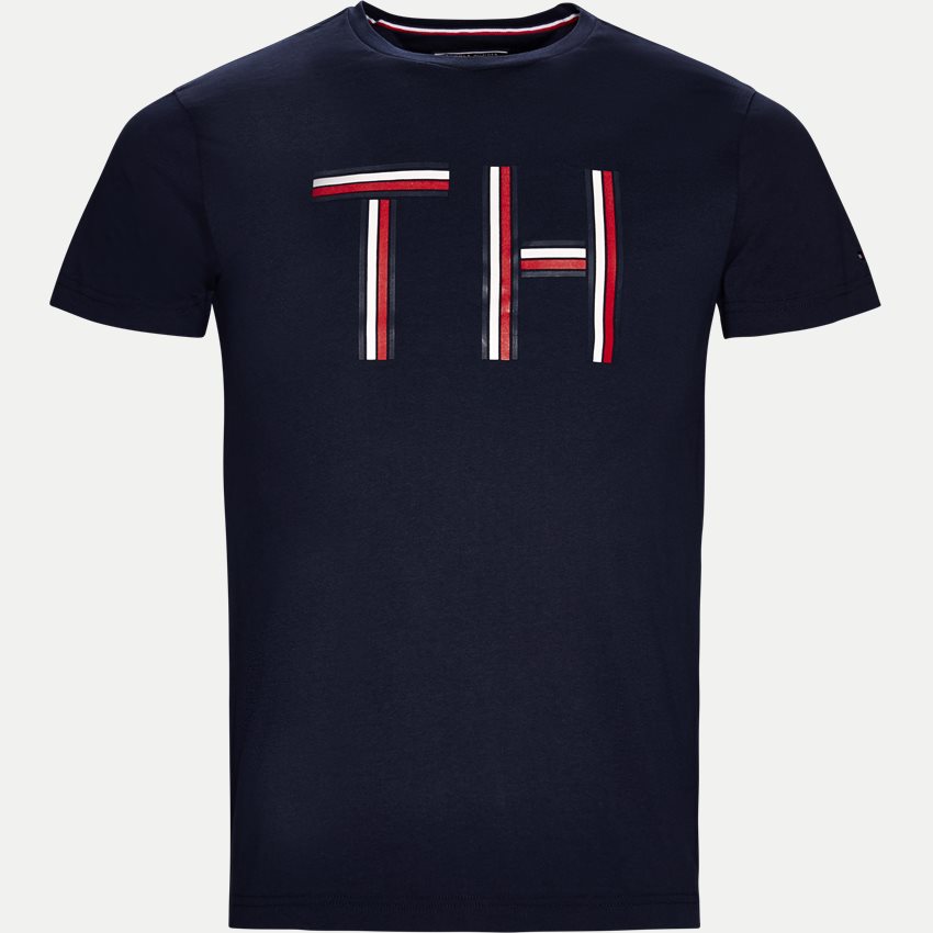 Tommy Hilfiger T-shirts LOGO GRAPHIC TEE NAVY