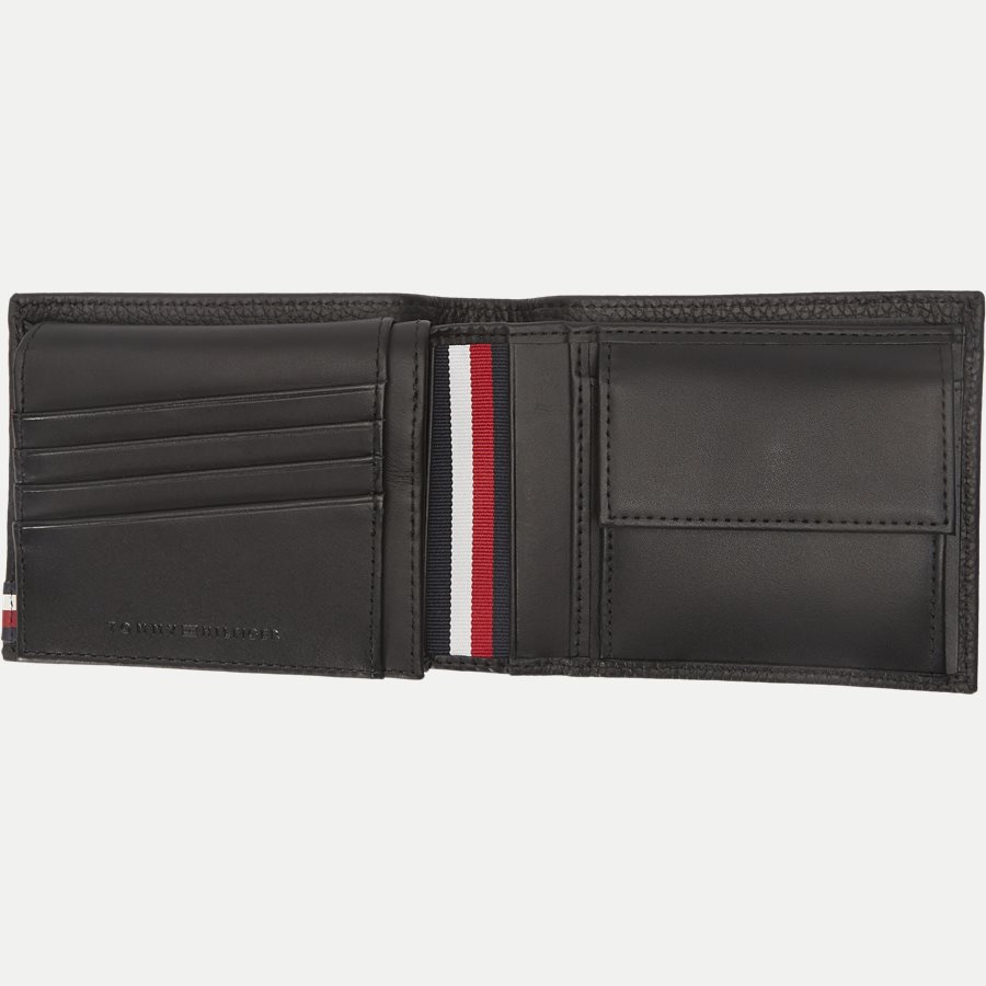 SOFT LEATHER CC FLAP & COIN - Leather Flap Pung - Accessories - SORT - 3