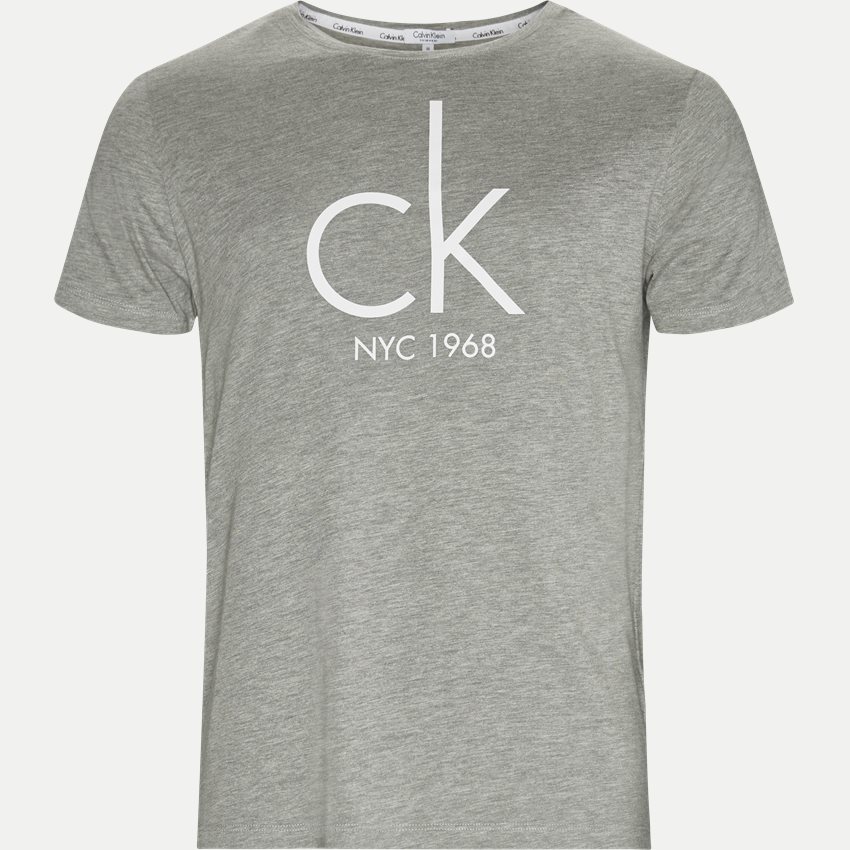Calvin Klein T-shirts KM0KM00189 RELAXED CREW TEE GRÅ