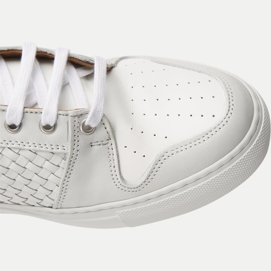 F297 - Skind Sneaker - Sko - HVID - 4