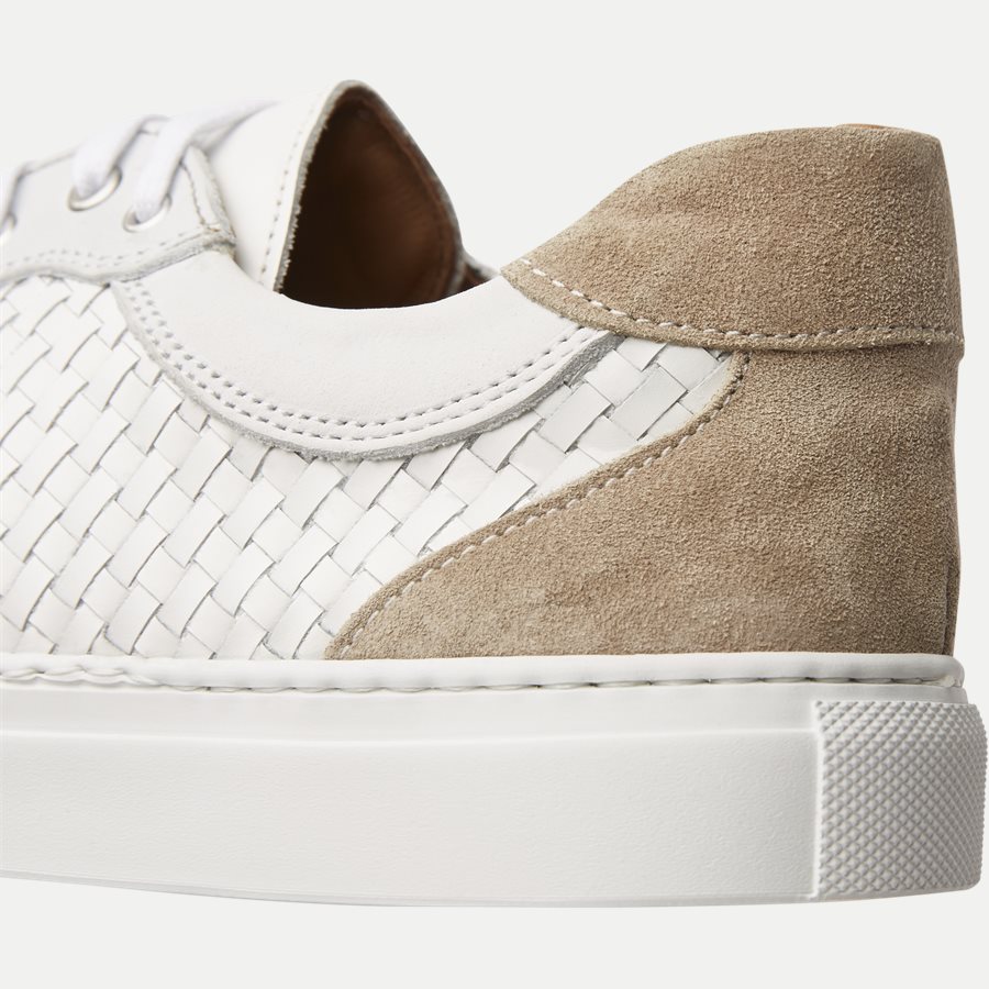 F297 - Skind Sneaker - Sko - HVID - 5