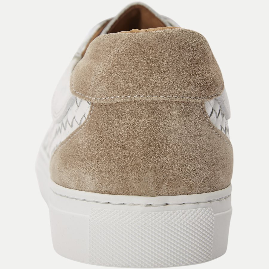 F297 - Skind Sneaker - Sko - HVID - 7