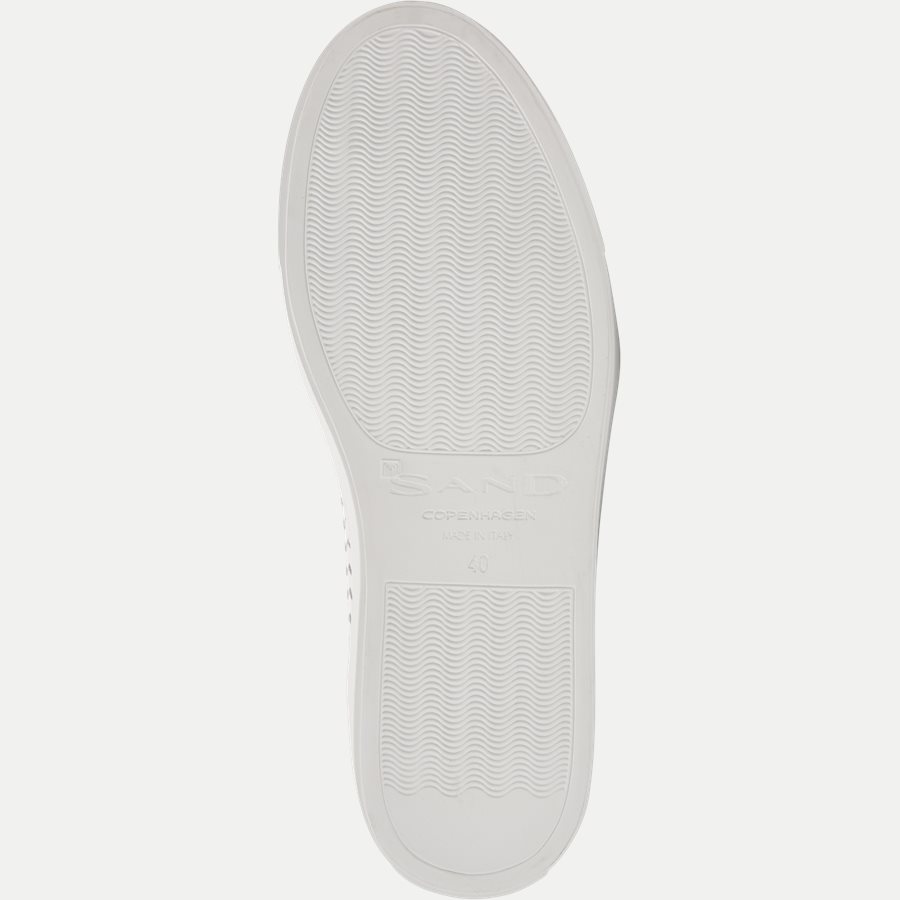 F297 - Skind Sneaker - Sko - HVID - 9