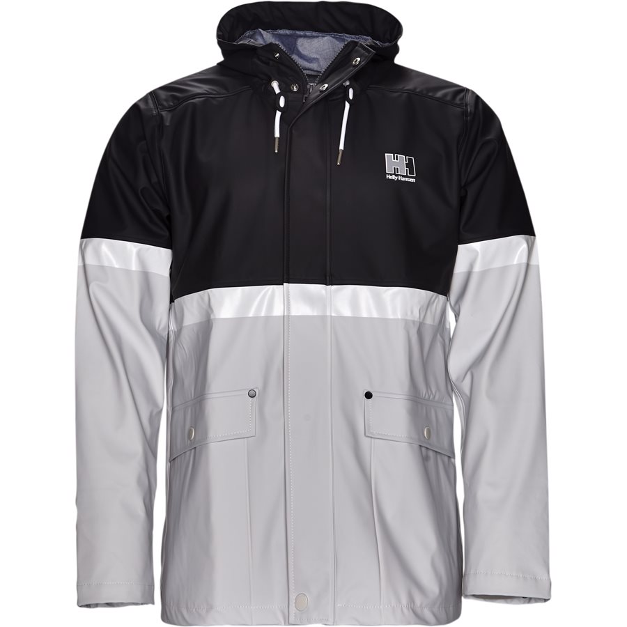 HH RAIN JACKET 53153 - HH Rain Jacket - Jakker - Regular - SORT - 1