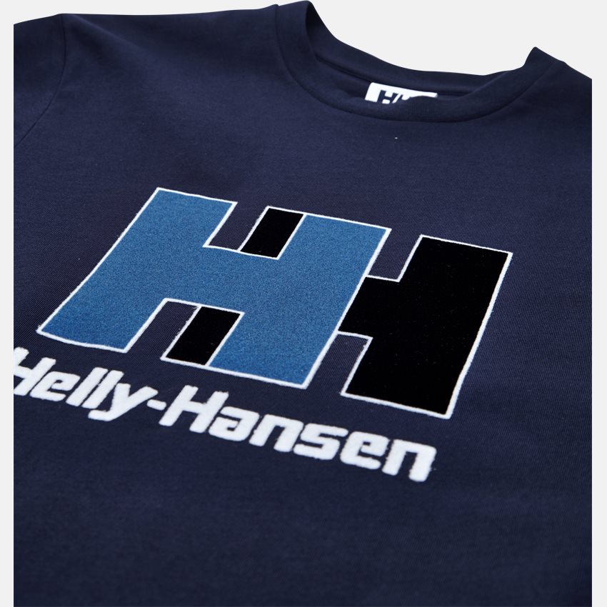 Helly Hansen T-shirts HH LOGO T-SHIRT 53165. NAVY