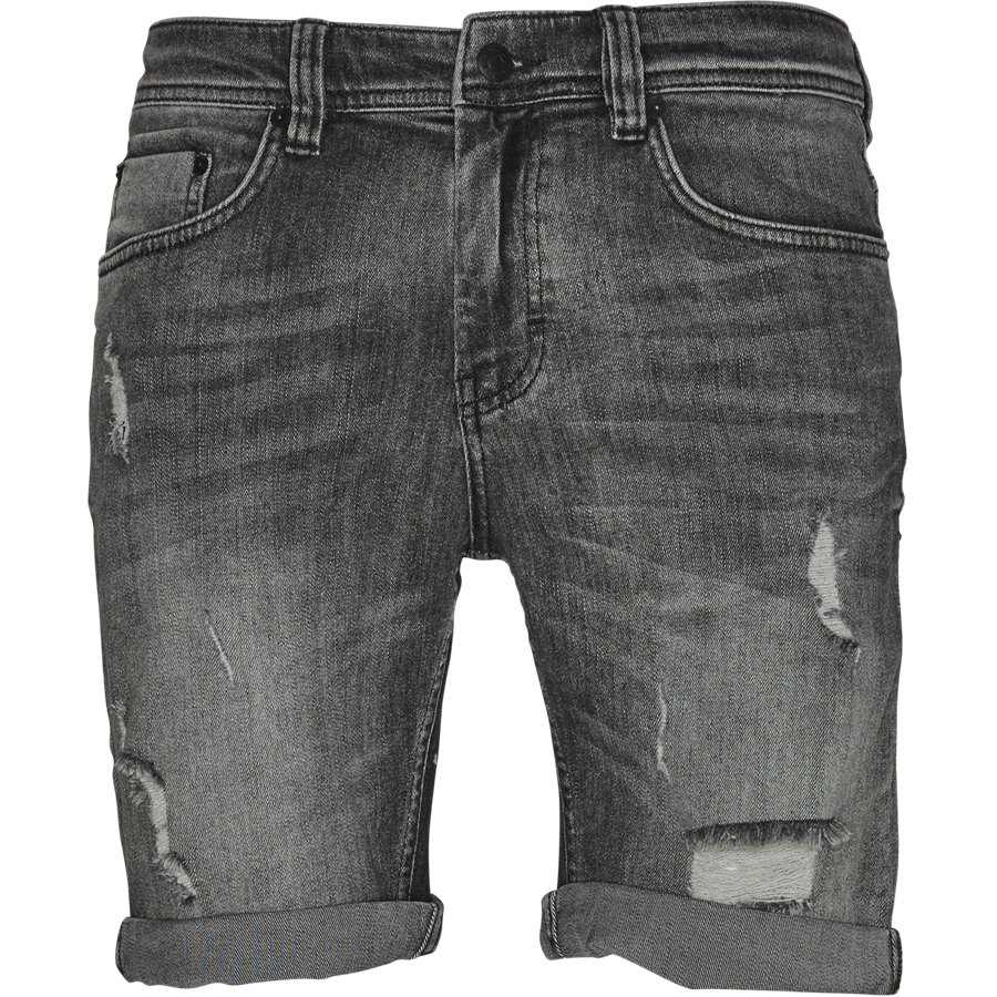 VINTAGE GREY MIKE SHORTS JJ654 - Vintage Grey Mike - Shorts - Regular - GRÅ - 1
