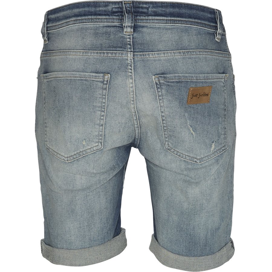 SUPER BLUE HOLES MIKE SHORTS JJ630 - Super Blue Holes - Shorts - Regular - DENIM - 2