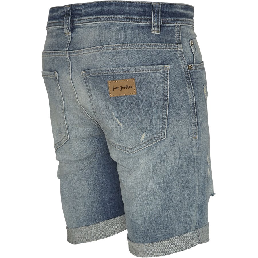 SUPER BLUE HOLES MIKE SHORTS JJ630 - Super Blue Holes - Shorts - Regular - DENIM - 3