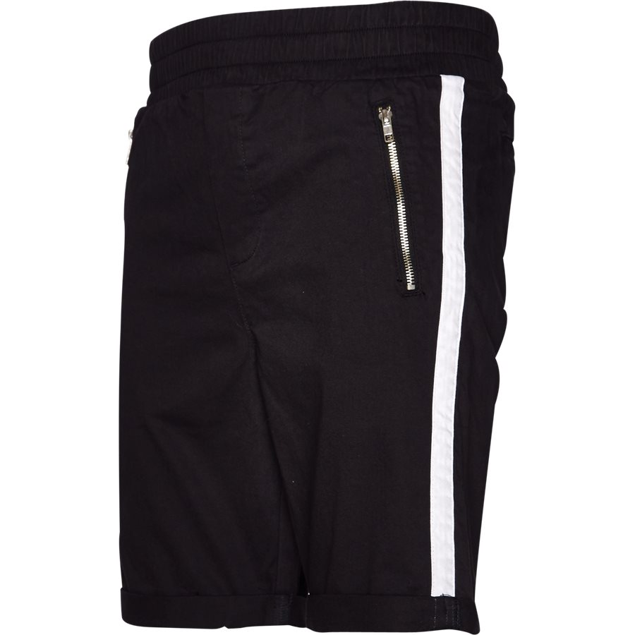 FLEX TUX SHORTS - FLEX TUX - Shorts - Regular fit - SORT/HVID - 1