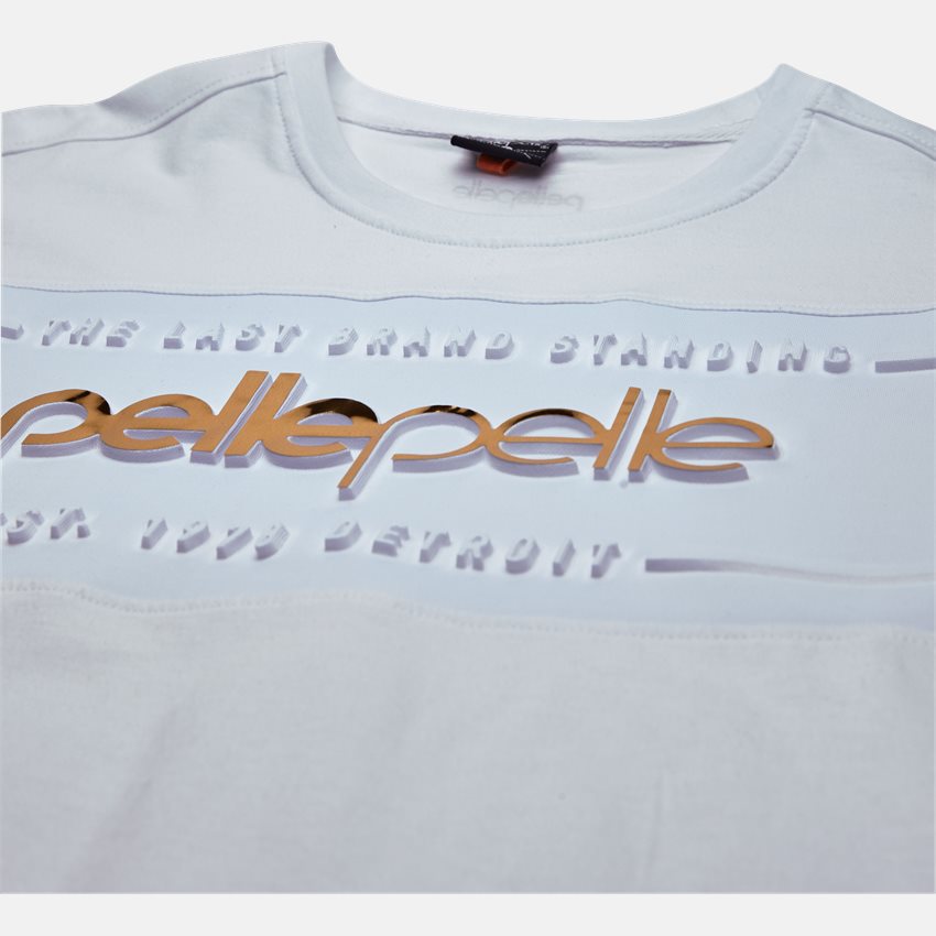 Pelle Pelle T-shirts PM 323 1801 HVID