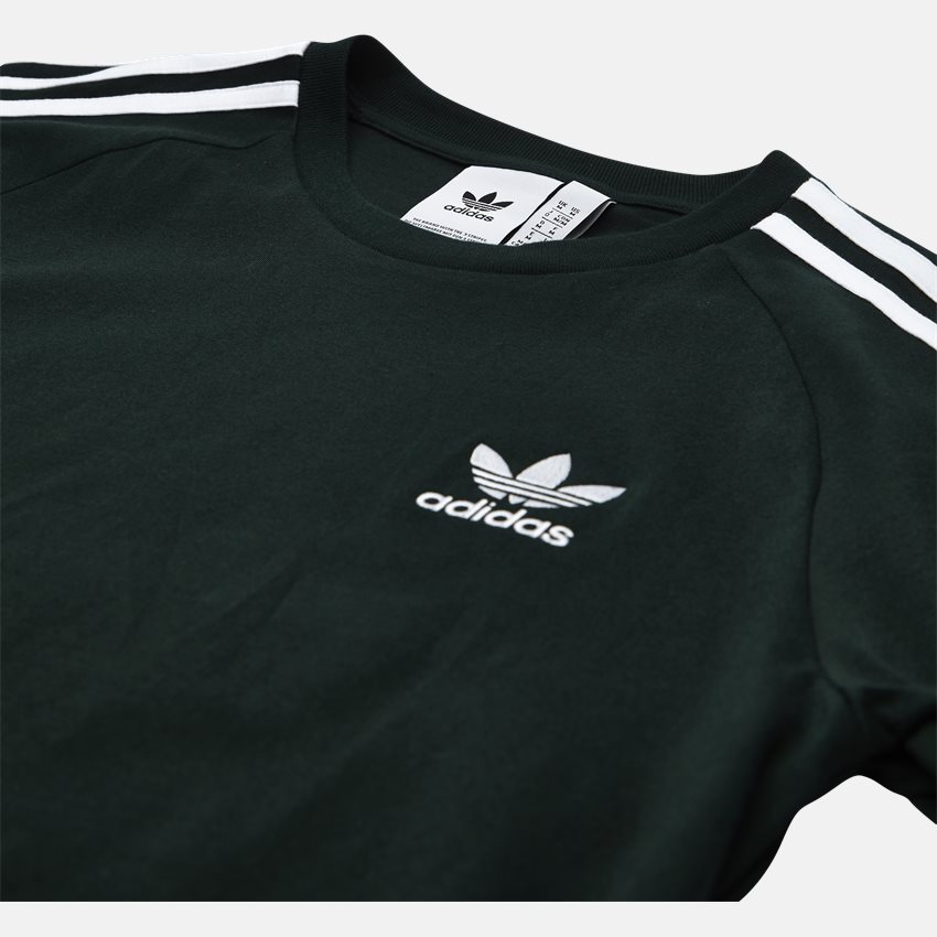 Adidas Originals T-shirts 3 STRIPES TEE CZ454 GRØN