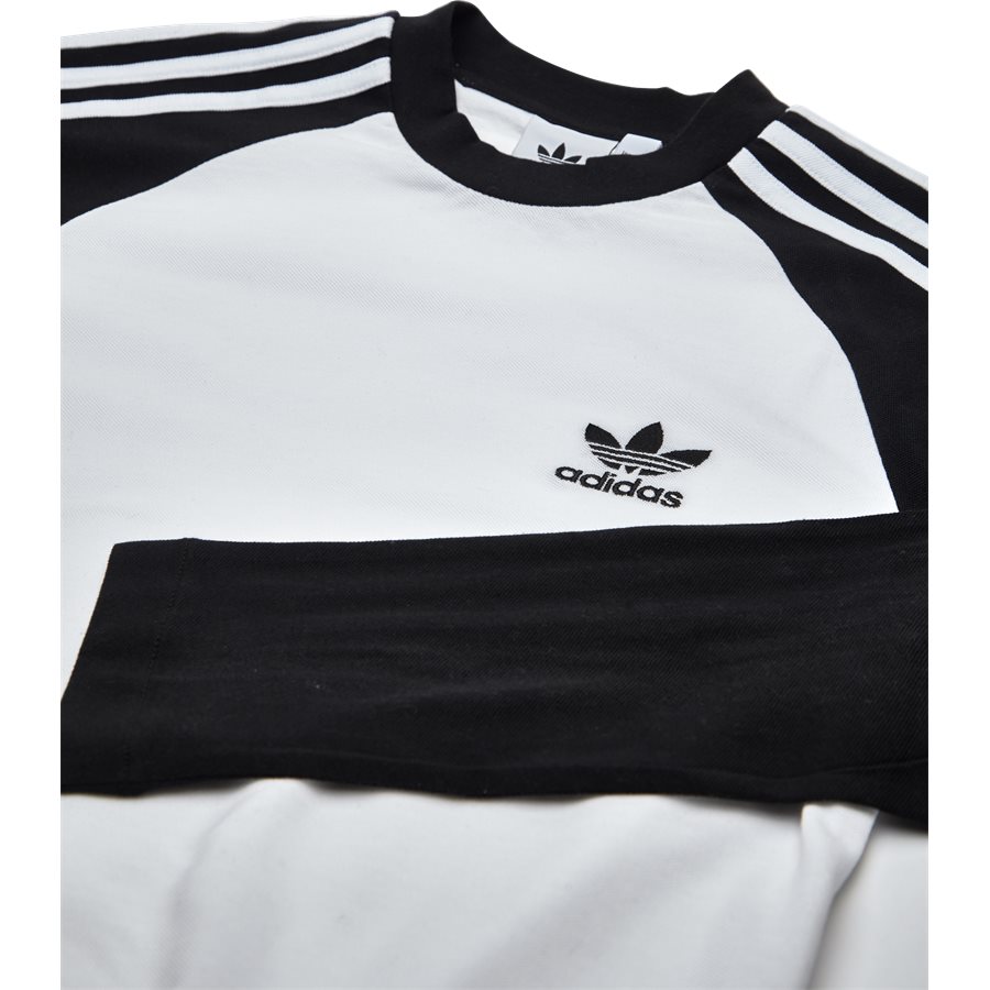 3 STRIPES LS CW1228 - 3 Stripes LS - T-shirts - Regular - SORT - 3