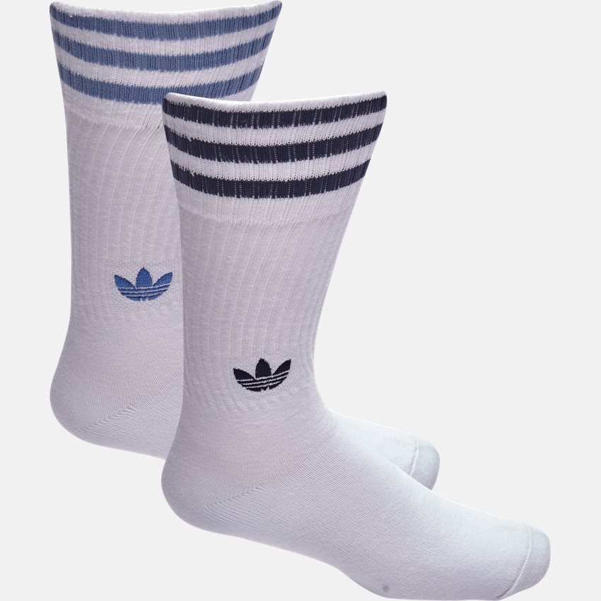 Adidas Originals Socks SOLID CREW SOCKS CE571 hvid/blå