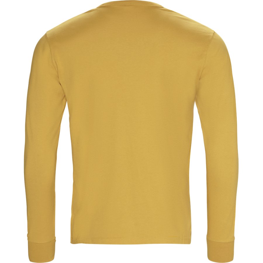 ROUND ROCK - Round Rock langærmet t-shirt - T-shirts - Regular - GUL - 2