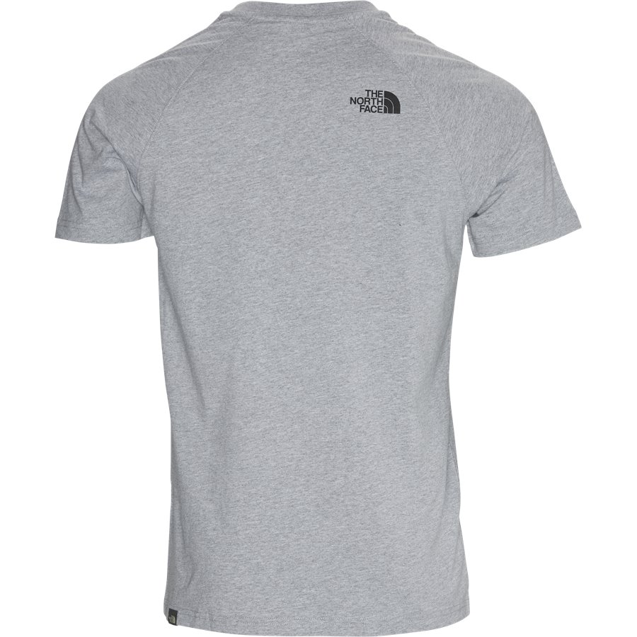SS RAG RED BOX TEE - S/S Rag Red Box Tee - T-shirts - Regular - GRÅ - 3