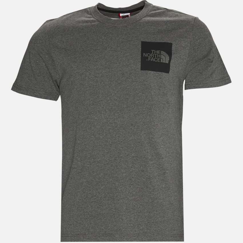The North Face T-shirts SS FINE TEE GRÅ/SORT