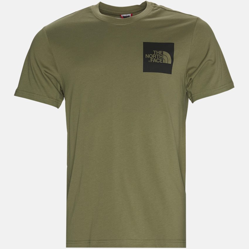 The North Face T-shirts SS FINE TEE GRØN/SORT