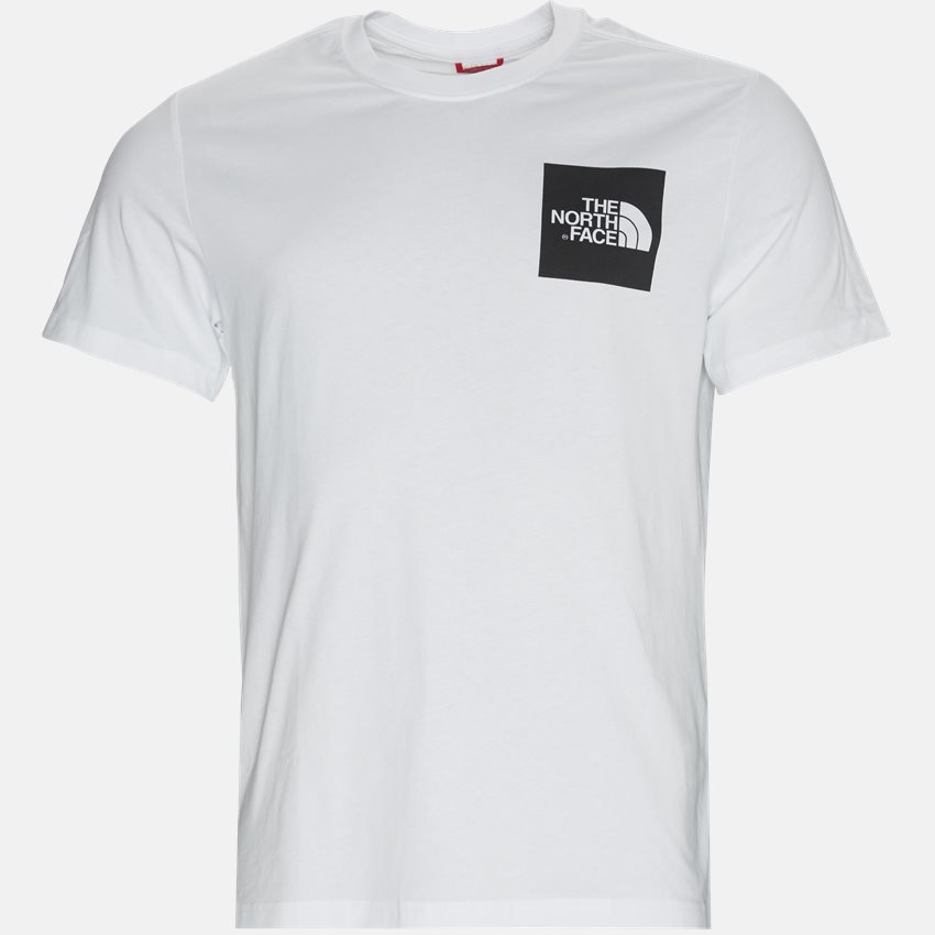 The North Face T-shirts SS FINE TEE HVID/SORT