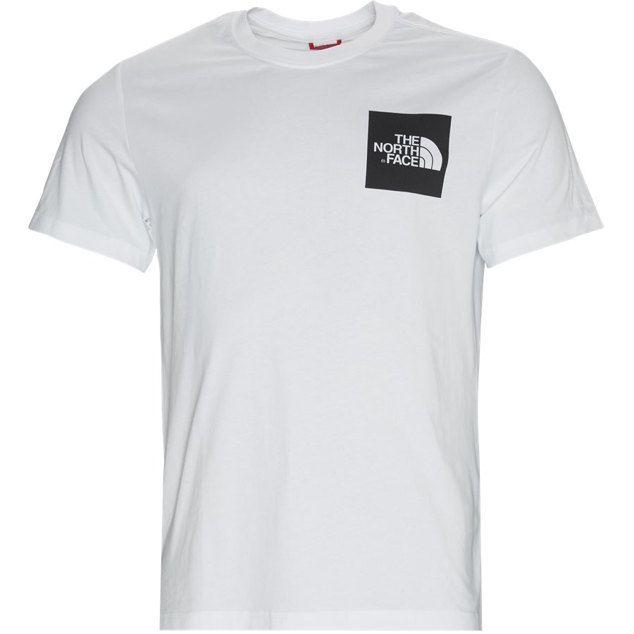 SS FINE TEE - S/S Fine Tee - T-shirts - Regular - HVID/SORT - 1