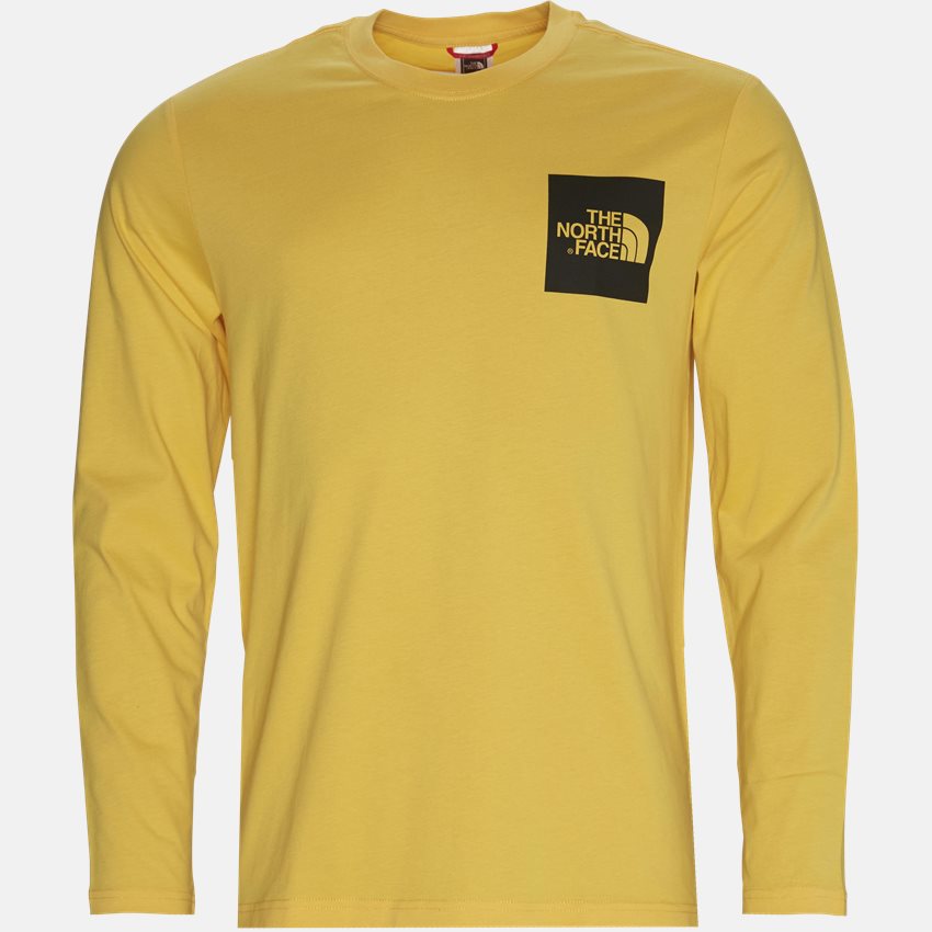 The North Face T-shirts LS FINE TEE GUL
