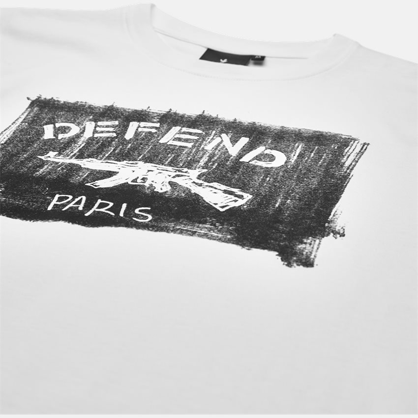 Defend Paris T-shirts BENDIGO TEE HVID