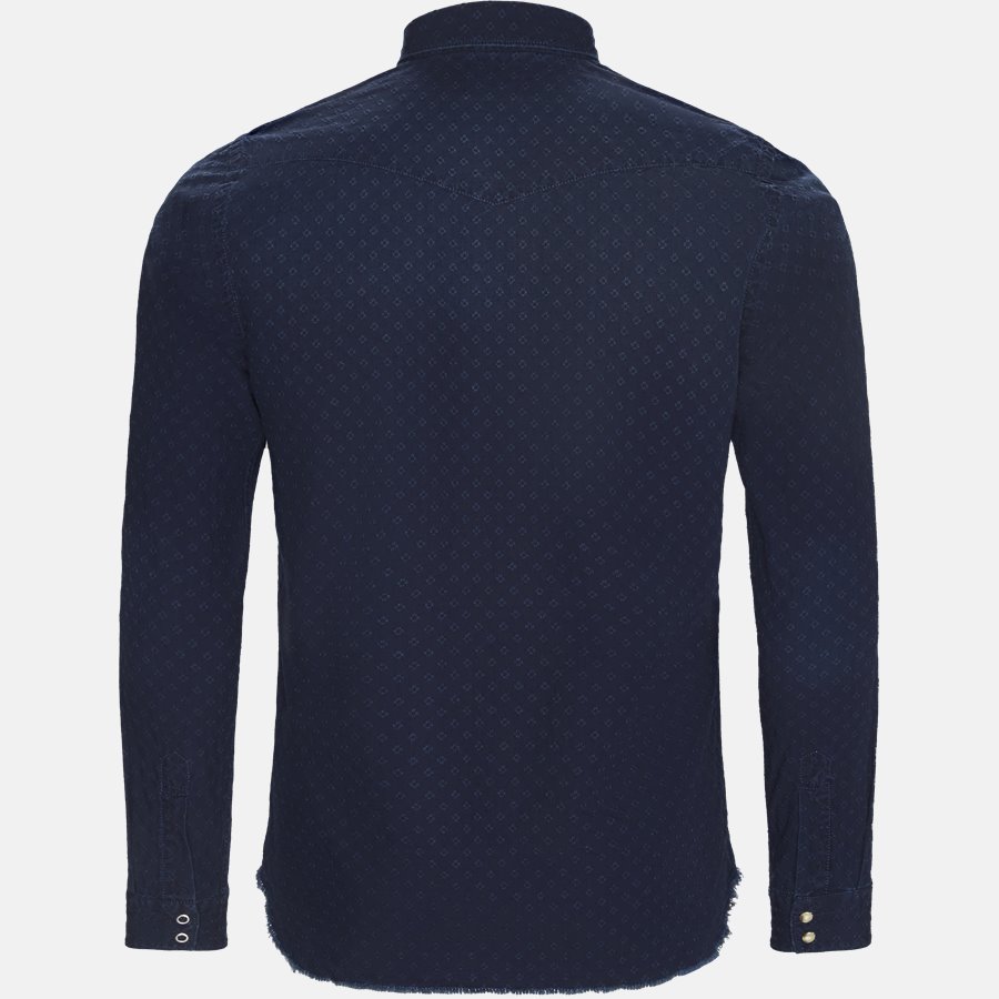 T6H NZ8 - skjorte - Skjorter - Slim - NAVY - 2