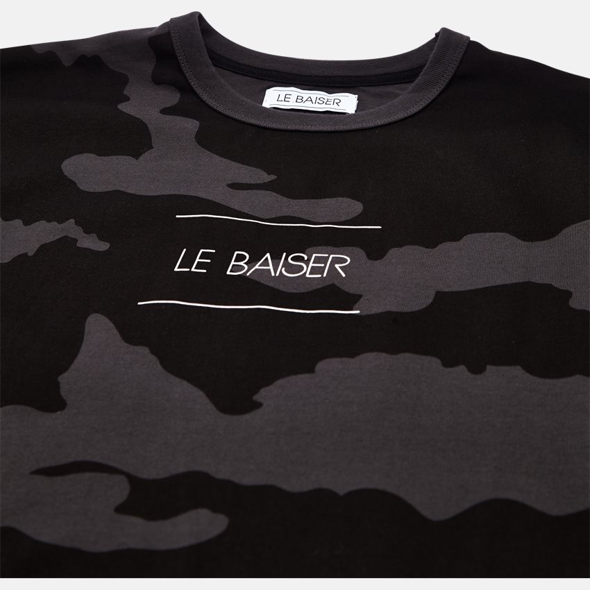 Le Baiser T-shirts VENTO BLACK/CAMO