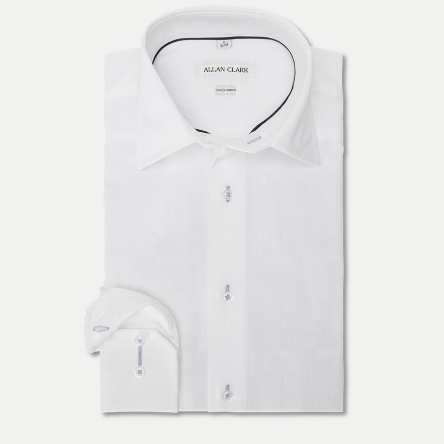 DIEGO - Diego Skjorte - Skjorter - Regular - WHITE - 1