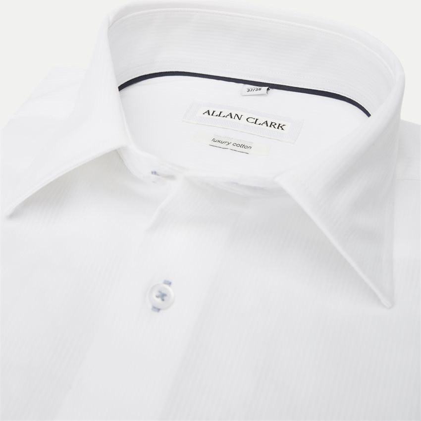 Allan Clark Shirts DIEGO WHITE