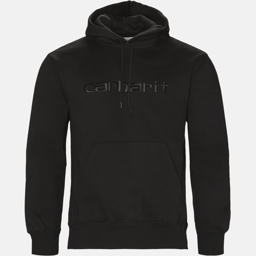 Carhartt WIP Sweatshirts HOODED CARHARTT I025479 BLACK/BLACK