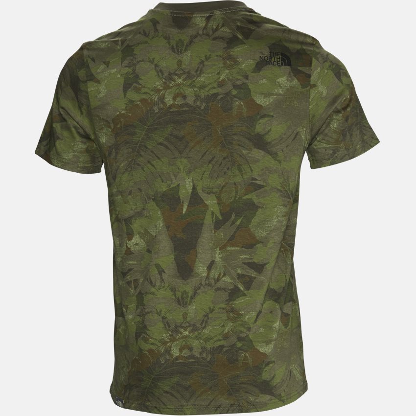 The North Face T-shirts S/S EASY CAMO TEE T92TX3 CAMO