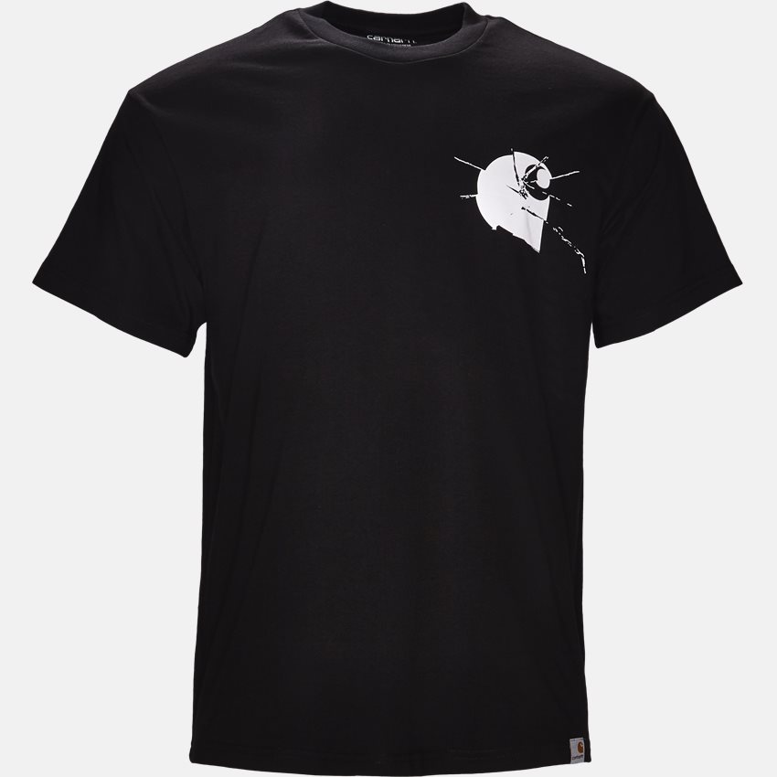 Carhartt WIP T-shirts S/S MIRROR I025361 BLK/WHI
