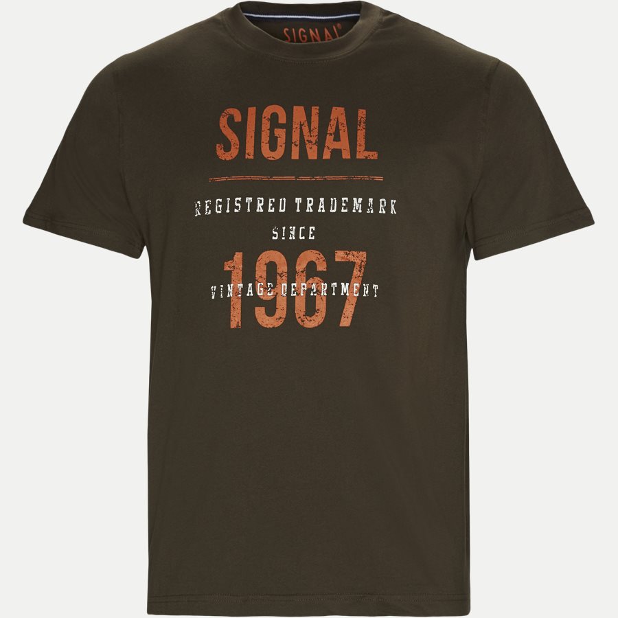 SHANE - Logo T-shirt - T-shirts - Regular - ARMY - 1