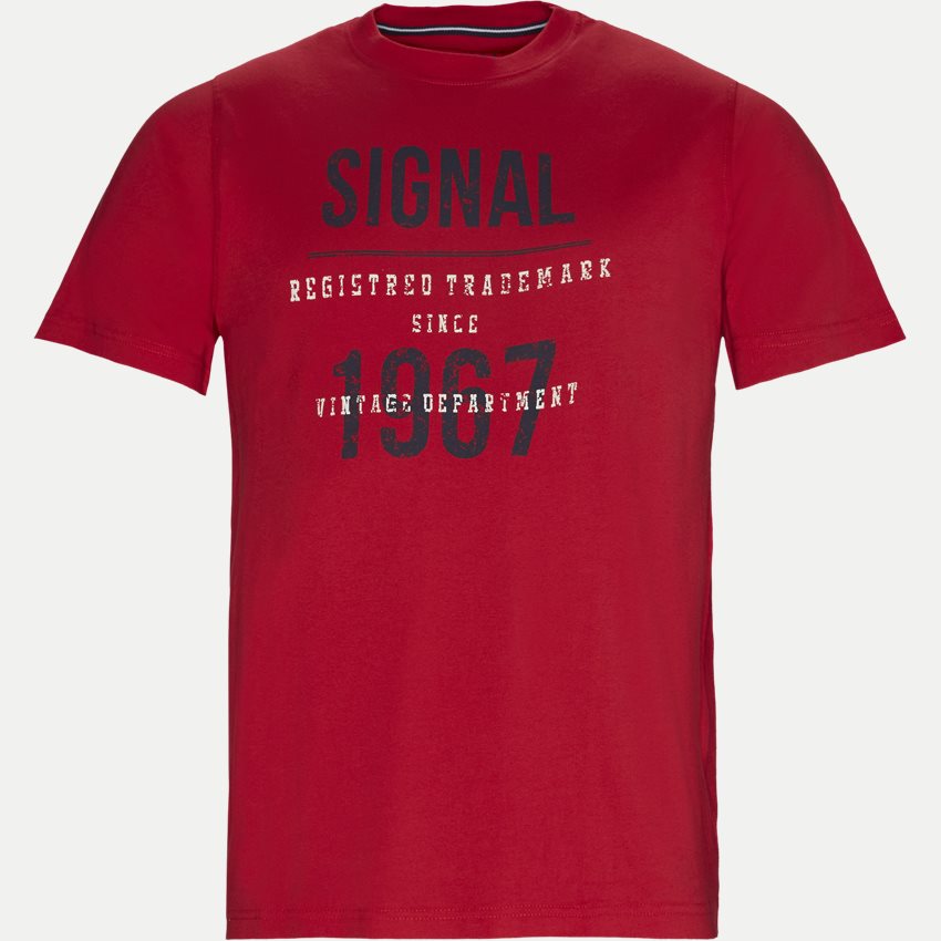 Signal T-shirts SHANE RØD