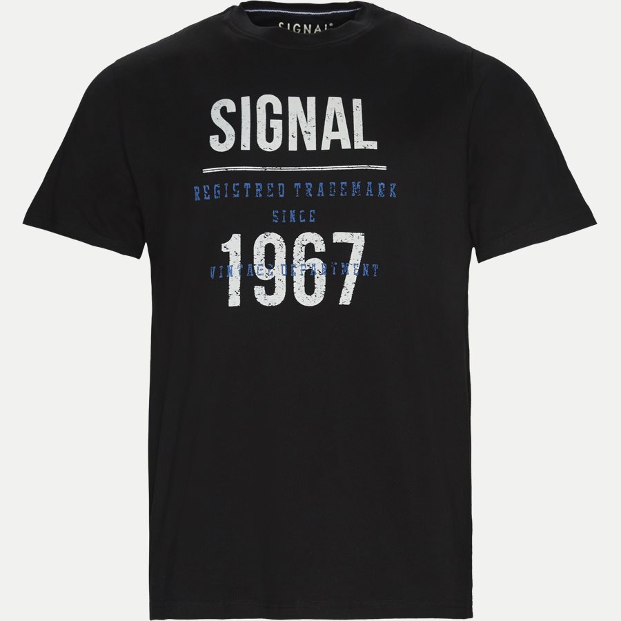 SHANE - Logo T-shirt - T-shirts - Regular - SORT - 1