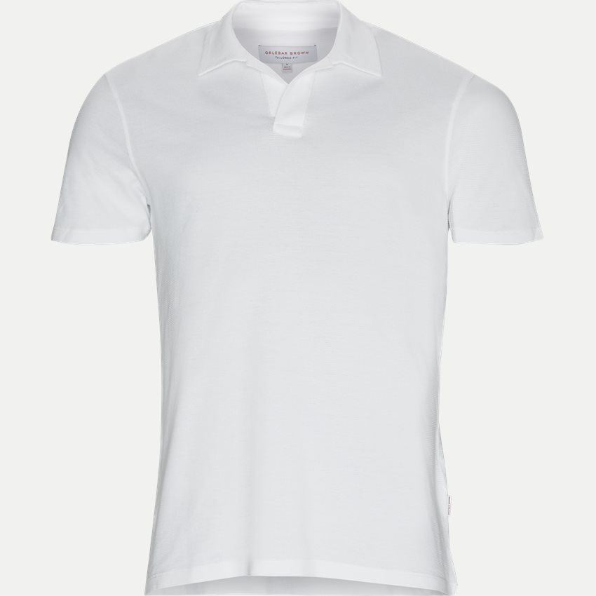 Orlebar Brown T-shirts FELIX SS WAFFLE WHITE
