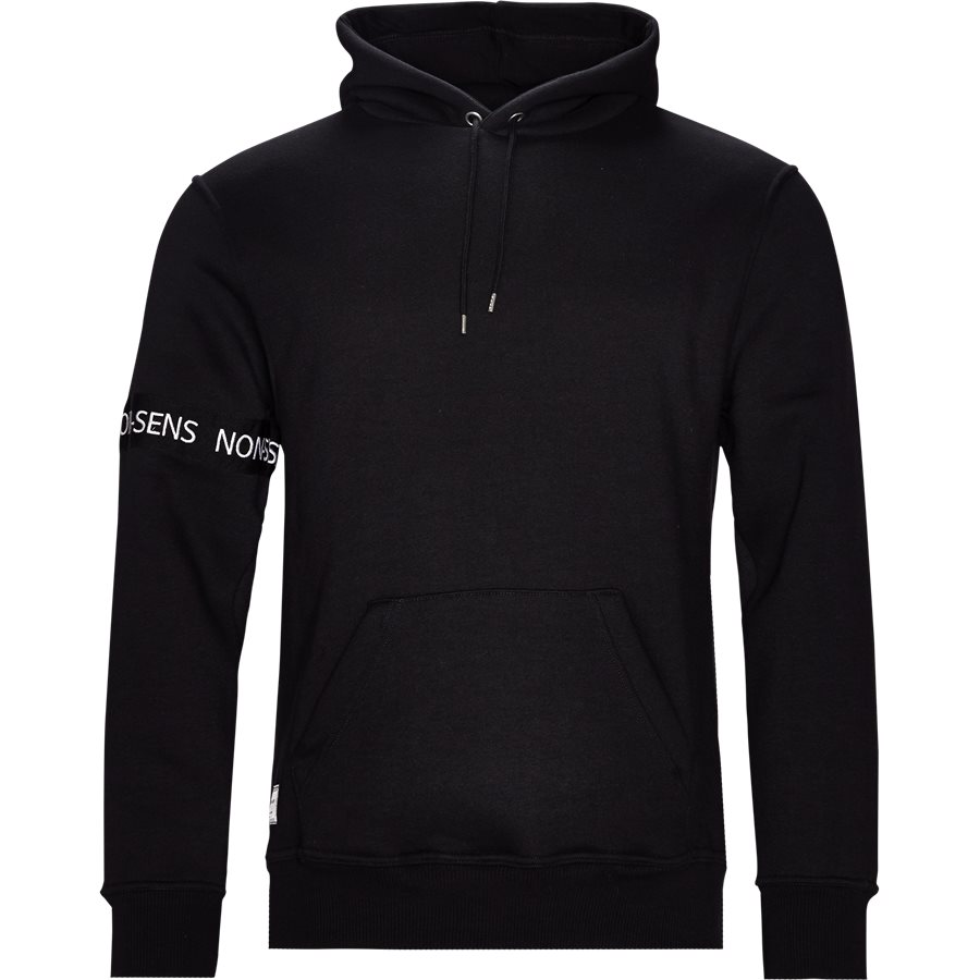 EDISON - Edison Sweatshirt - Sweatshirts - Regular - BLACK - 1