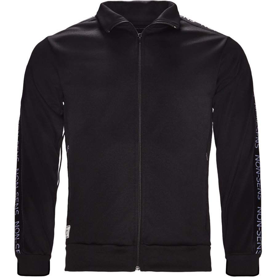 JACKSON - Jackson Track Top - Sweatshirts - Regular - BLACK - 1