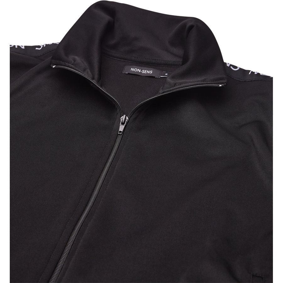 JACKSON - Jackson Track Top - Sweatshirts - Regular - BLACK - 3
