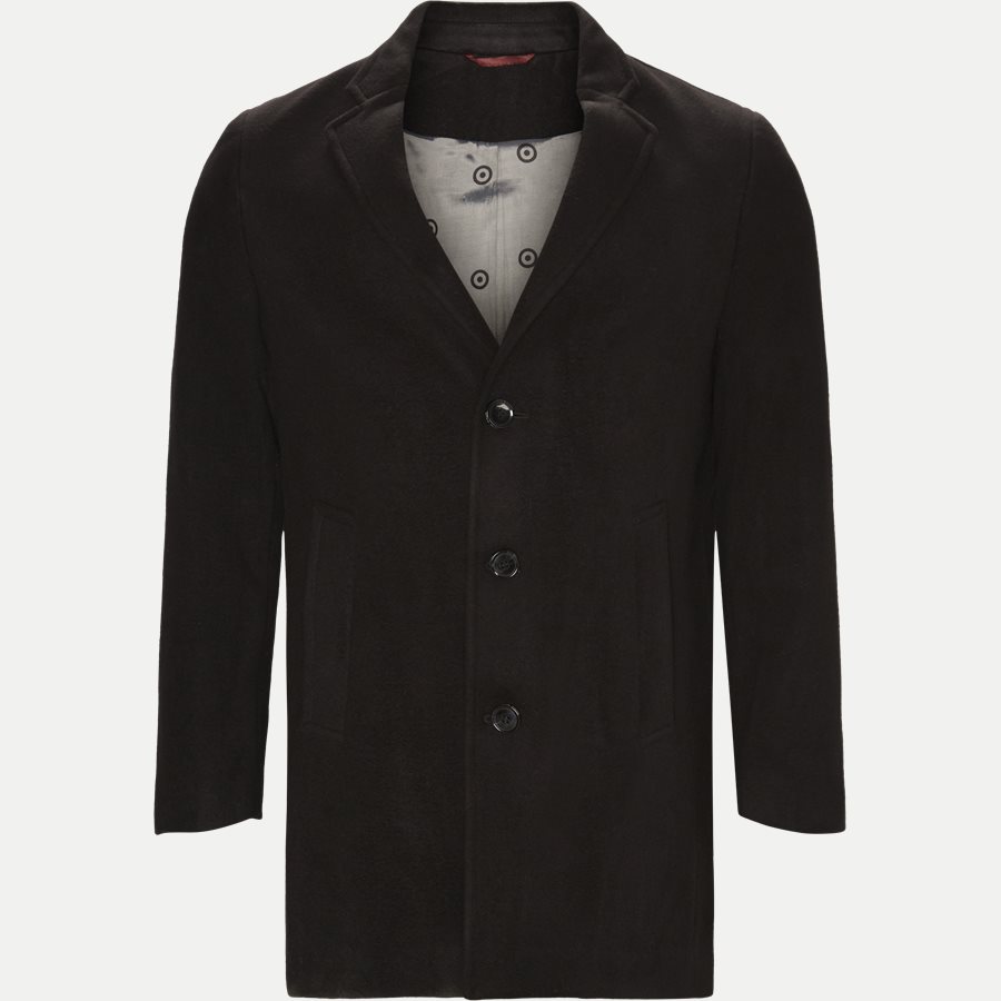 SEATTLE - Seattle Frakke - Jakker - Regular - BLACK - 1