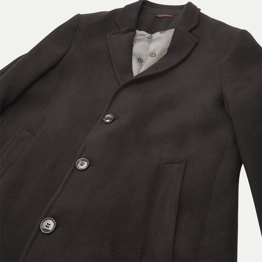 SEATTLE - Seattle Frakke - Jakker - Regular - BLACK - 6