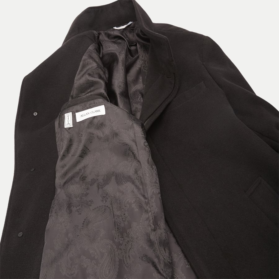 QUEBEC - Quebec Frakke - Jakker - Regular - BLACK - 9