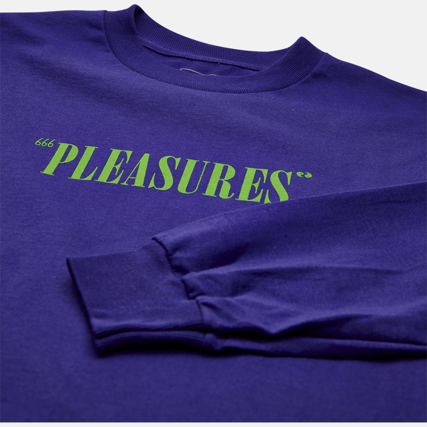 Pleasures T-shirts MARK OF THE BEAST LS LILLA