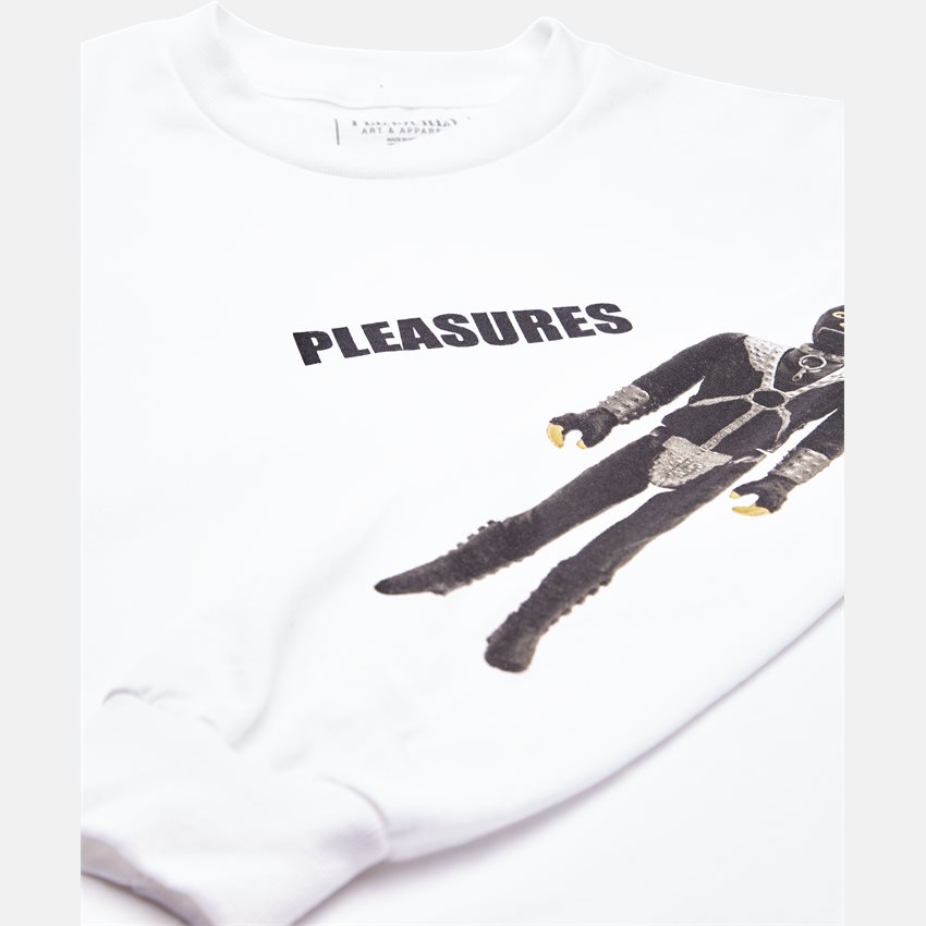 Pleasures T-shirts SPECIAL FRIEND LS HVID