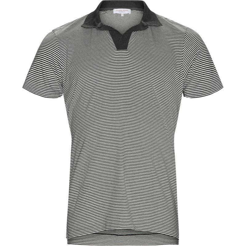 ORLEBAR BROWN FELIX NARROW STRIPE T-shirts Charcoal Billede af ORLEBAR BROWN FELIX NARROW STRIPE T-shirts Charcoal