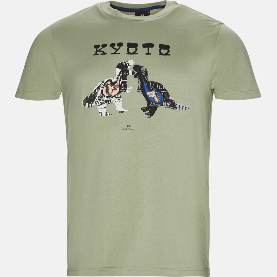 10R P0297 - T-shirt - T-shirts - Regular fit - L.OLIVE - 1