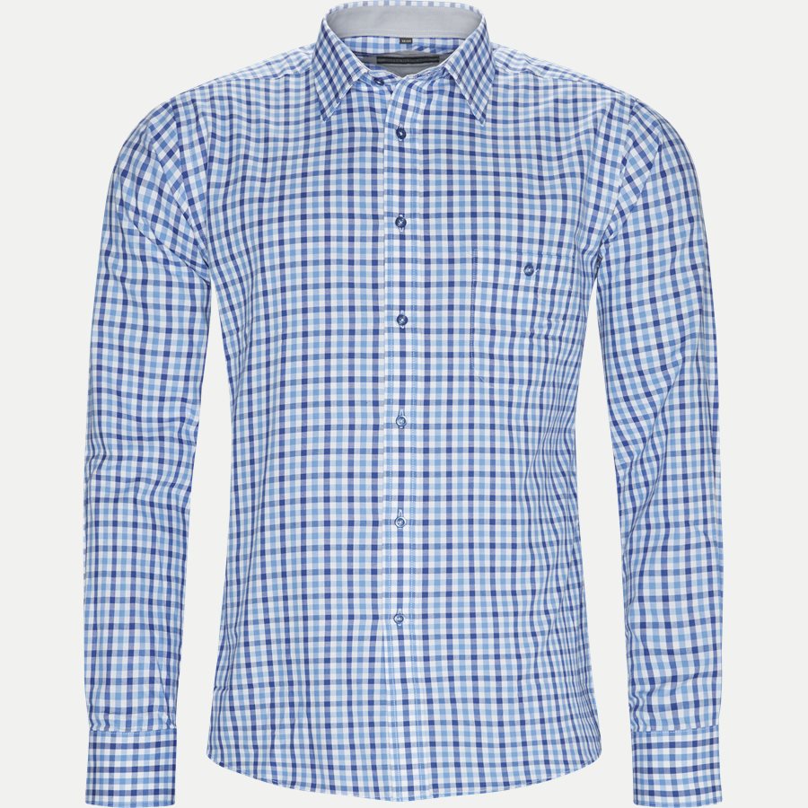 SCHULTZ - Schultz Skjorte - Skjorter - Regular - BLUE - 1